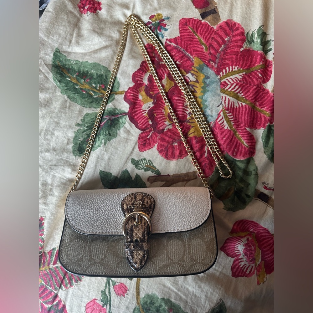 Coach Kleo Snakeskin Bag - Picture 5 of 9